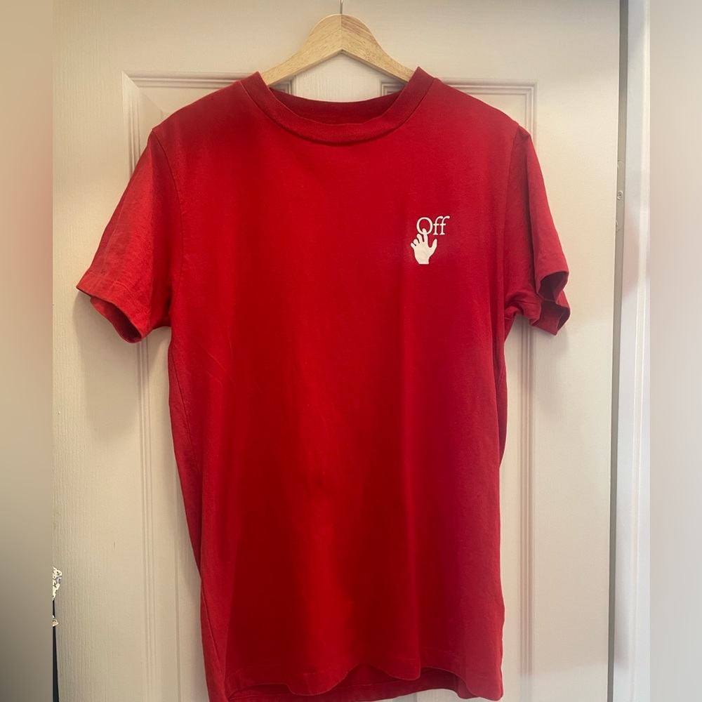 Off-white red shirt